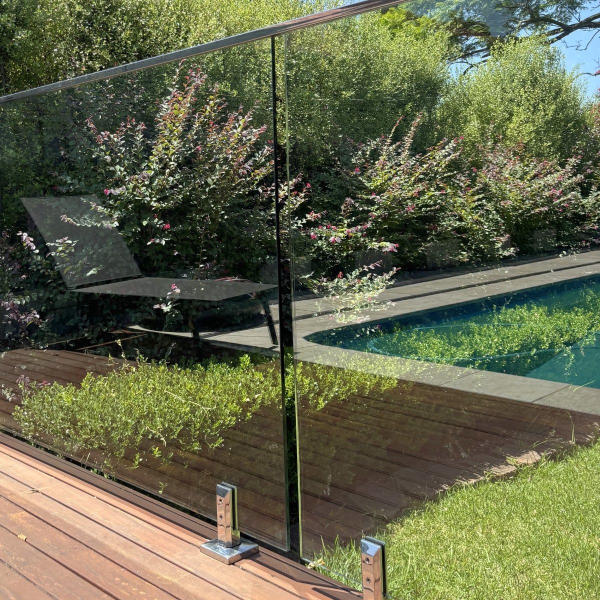Pool Glass Fencing after