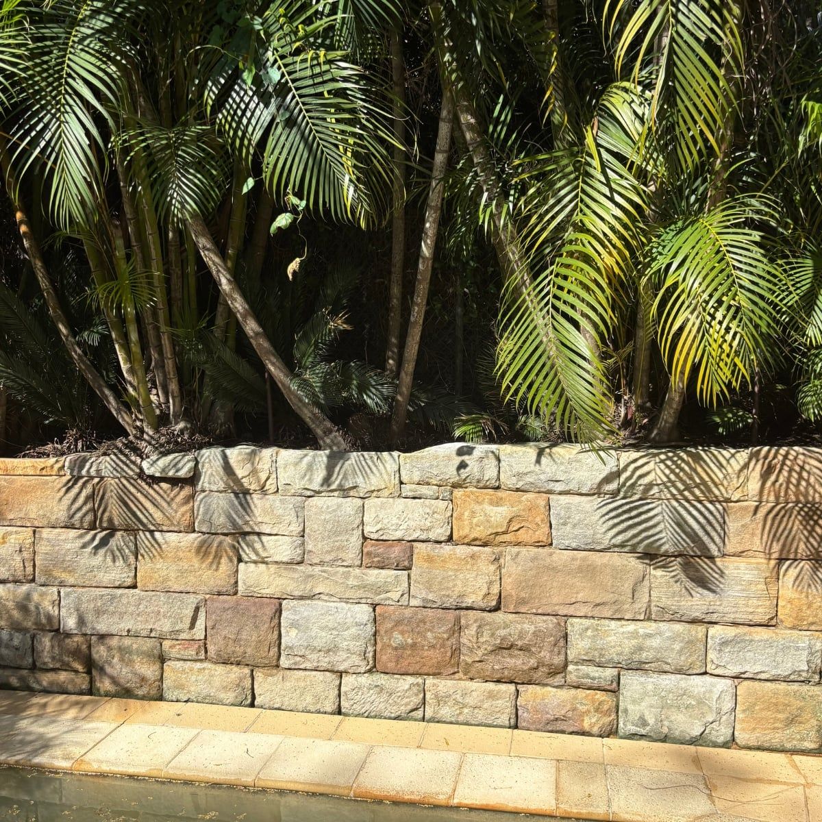 Sandstone Wall after