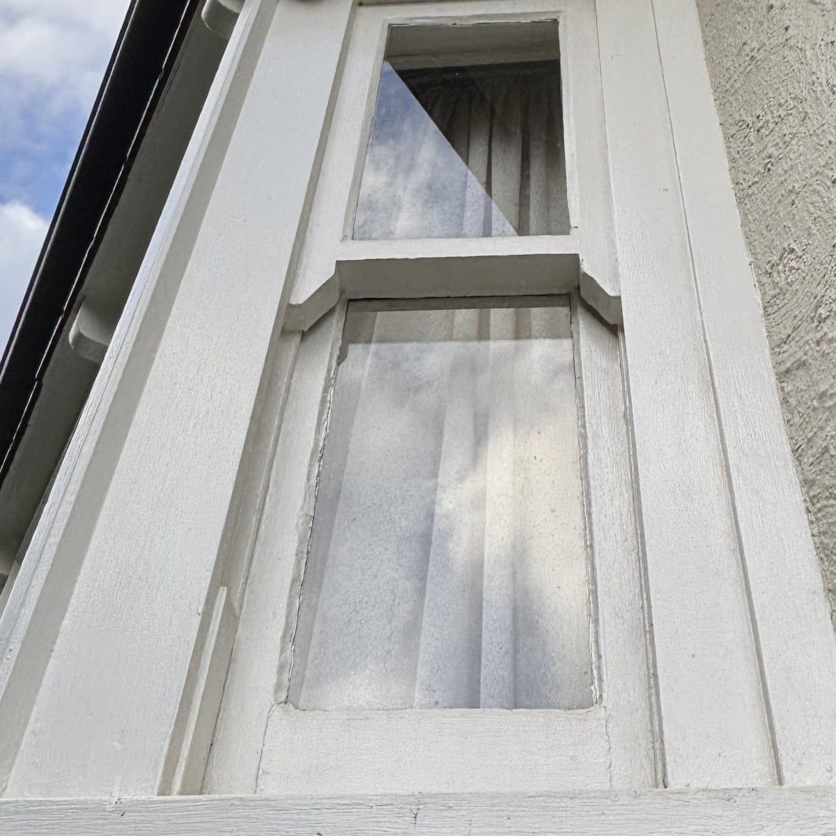 Window Frame after cleaning